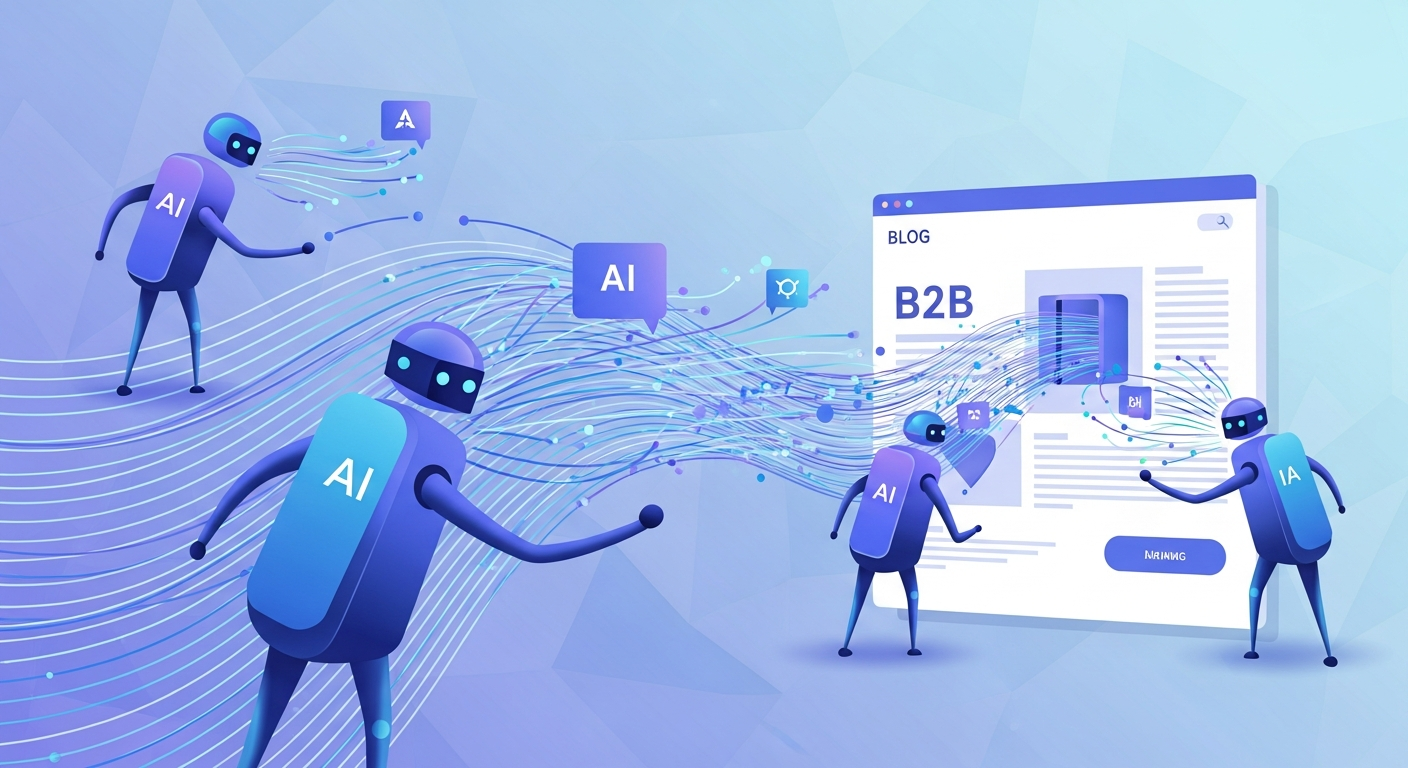 Your Blog Is Already Being Read More by AI Than by Humans