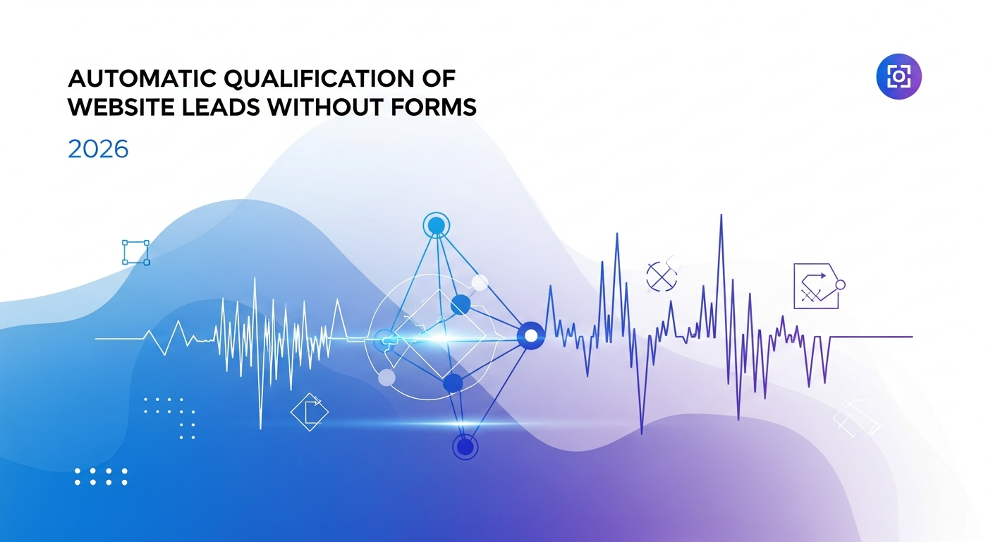 Conversational AI lead qualification visualization